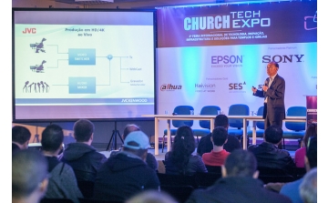AVICOM apresenta as inovações da JVC e da Ericsson na Church Expo 2016!